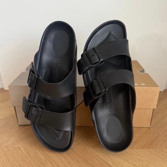 Birkenstock Arizona Eva ‘Black’ Buckle Slide Sandals Slipper- SZ Men 7- Women 9 main image 7